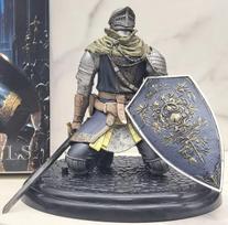 New Product In Stock Dark Souls Figurine High-Ranking Hanfa Knight Abyssal Traveler Artorius Soldier Model Doll Sculpture gray