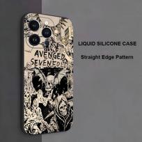 A-Avenged Sevenfold dėklas telefonui iPhone 17,16,15,14,13,12,11 ,Pro Max,XS,X,XR,SE,Mini,8,7,Minkštas silikoninis juodas dangtelis iPhone16promax beige