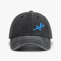 Game Library of Ruina Warp Black washed retro Hat Cosplay Casual Baseball Cap Adult Unisex Adjustable Prop Adjustable black