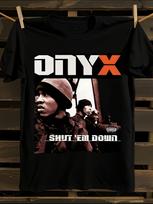 Sticky Fingaz Onyx SHUT THEM Iconic Logo Tshirt XXXXL white