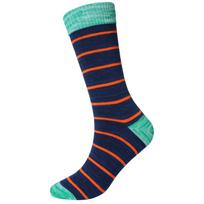 Striped Cotton Men's Socks: Thickened Anti-Odor High Waist, Plus Size, Autumn/Winter Collection Size 42-48 safyras
