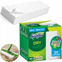 Swiffer Sausos Grindų Šluostės Mopui - Elektrostatiniai Įdėklai 36 Vnt.