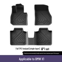 23-26 BMW X1 TPE 3D All-Weather Eco-Friendly Floor Mats black