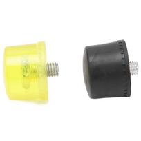 4PCS Flexible Hammer Replacement Tips Replaceable Mallet Accessories  Dead Blow Hammer 30mm yellow