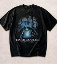 Dark Souls 2 T-shirt 90s Alt Rock Tee, Unisex Cotton shirt,90s Style 120 black