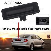 For VW Polo Skoda Yeti Rapid Fabia Octavia Superb Roomster 5E0827566 Car Tailgate Handle Door Trunk Release Switch black
