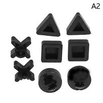 Silikoninės Apatinės Guminės Kojelės Pagalvėlės Dangtelis Ps4 Pro Slim Konsolės Korpusui pro black