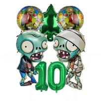 Game Plants vs. Zombies Birthday Decoration Tableware Kit Happy Birthday Banner Balloons Party Favor Gifts Baby Shower Supplies