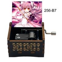 puella magi madoka magica sis puella magica Music Box 18-Tone Movement Hand Crank Windup Christmas decorations gift 3 256-B7
