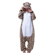 Animal Onesies Lion Tiger Leopard Wolf Fox Zebra Hippo Koala Bat Donkey Rabbit Chinchilla Frog Bee Penguin Dog Kigurumi Adult S&Other white