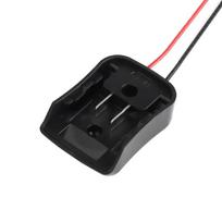 1/2PCS for Makita 12V DIY Adapter for Makita 10.8V-12V Li-ion Battery Dock Power Connector Battery Output Adapter 1pc black