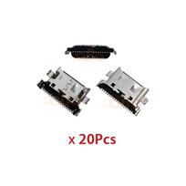 10-100Pcs Charging Port Dock Plug For Samsung A20 A30 A40 A50 A60 A70 A12 A32 A13 A23 A15 USB Charger Connector Socket Repair black