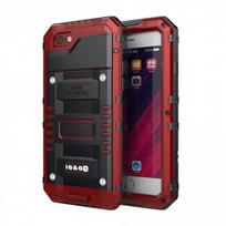 Waterproof Case IPhone 6/6S/7/8/Plus SE 2020 Shockproof Dirtproof Full Body Protective Cover iPhone 7/8/SE 2020 raudona