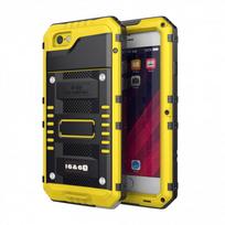 Waterproof Case IPhone 6/6S/7/8/Plus SE 2020 Shockproof Dirtproof Full Body Protective Cover iPhone 11 Pro geltona