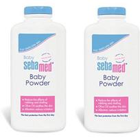 Sebamed Baby Powder 200gmX2(400 g) white