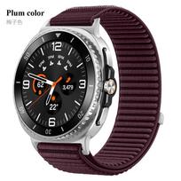 Nailono kilpinis dirželis Samsung Galaxy Watch 9/8 40mm 44mm pintas patogus kvėpuojantis dirželis Galaxy Watch 8 classic priedams Galaxy Watch 9 40mm gray