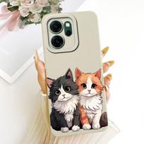 For Oppo Reno 14F 5G Case Cute Cat Duck Cartoon Cover Shockproof Phone Case For Oppo Reno 14 Pro Reno14 FS 5G Soft Fundas Bumper Oppo Reno 14 Pro black