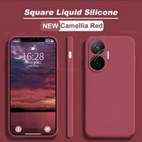Poco F7 F 7 Pocof7 dėklas Skysto silikono kameros objektyvo apsauga Telefono dėklas skirtas Xiaomi Poco F7 Poco F 7 Pocof7 Minkštas TPU galinis dangtelis Poco F7