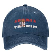 Serbia Casual Baseball Cap Spring Trucker Hat Hot Sale Hiking Fishing Hip Hop Hats Unisex Unisex Fitted Retro Baseball Caps One Size gray