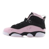 Jordan 6 Rings Juoda Rožinė Putplastis GS 323399-006 39 gray