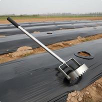 Mulčiavimo plėvelės perforatorius Ergonomiška rankena Skylučių darymo įrankis Sunkiosios technikos kasimo įranga 13-5cm