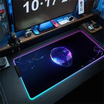 XXL Large PC Gamer Keyboard Desk Mat 900x400 RGB Alienware Gaming Mouse Pad LED Computer Accessories Tapis De Souris Mousepads RGB 350x250x3mm