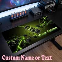 Monster Energy Customized Name Text Mouse Pad, Large Desk Mouse Mat Personalized Home Office Present 30cmx60cm