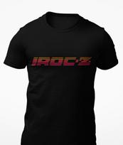 Retro 1980's Chevy Camaro IROC-Z Logo T-Shirt M black