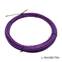 10/15/20/25/30/50M 6mm Cable Puller Strong Tough Plastic Steel Cable Puller Universal Wire Wall Penetrating Installation Tool 10M