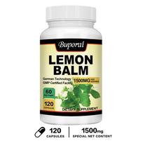 Buporai - 1500mg Lemon Balm Extract Supplement - Mood Health 120*1