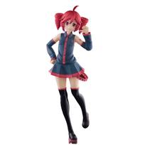 18CM Kasane Teto Anime Figure Kawaii Pvc Model Doll Action Figurals POP UP PARADE Collect Ornaments Christmas Toys Gifts blue