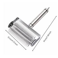 Professional Pizza Docker | Smooth Ergonomic Handle, Convenient Hanging Loop,