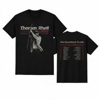 Thomas Rhett Tour Shirt Tribute Country Music Concert Fan Art Reprint L gray