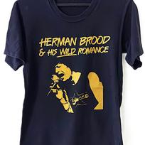Vintage 70s 1979 HERMAN BROOD And His Wild Romance Rock concert Tour t shirt 140 black