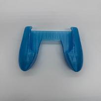 3D Printed For Anbernic RG Rotate Game Console Grip For RG Rotate Gamepad Upgraded Enhancement Grip Game Console Accessories mėlyna