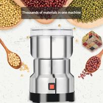 Electric Grain Mill , Spice Cereal Flour Machine, 220V High white