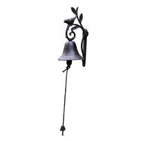 Cast Iron Bird Doorbell Dinner Bell Antique Decorative Manually Shaking Door