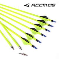 Mišrūs anglies strėlės šaudymui iš lanko, recurve lanko, medžioklei 20-30 colių Stuburas 500 6 vnt. 12 vnt. 18 vnt. 5 6pc 29in