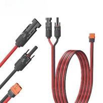 XT60I Adapteris 10/12AWG Kabelis Jungtis Saulės Skydelio Įkrovimo Kabelis Saulės Generatoriui Nešiojama Energijos Stotelė