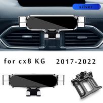 New Car Phone Holder For Mazda CX5 CX 5 KF CX 8 KG 2017 2021 2022 Car Styling Bracket GPS Stand Rotatable Support Mobile Accesso