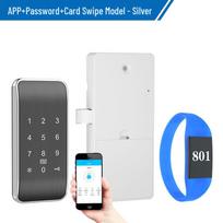Electronic Sauna & Bathroom Cabinet Password Lock gray