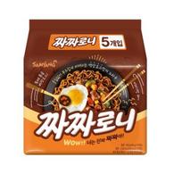 Samyang Jjajjaroni maišelyje 140g (5 pakuotės) 140g x 5packs brown
