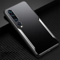 „Xiaomi Mi 10 Note 10 Lite“ dėklas, prabangus metalinis aliuminio silikoninis apsauginis telefono dėklas, skirtas „Xiaomi Mi Note 10 Lite“ dangteliui. for mi 10 lite 5G gray