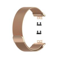Milano riešo dirželis, skirtas Huawei Watch Fit Smart Watch apyrankės keitimas Huawei Watch Fit apyrankei rožinio aukso spalvos
