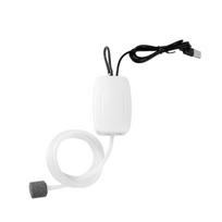 Akvariumo elektrinis oro siurblys USB nešiojamas tylus mini akvariumo oro siurblys žuvų bakui vieno lizdo white