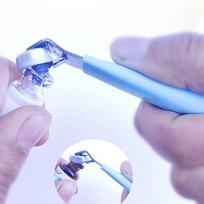 Nerūdijančio plieno burnos skysčio ampulės atidarytuvas Nešiojamas ampulės buteliuko atidarytuvas Skardinių atidarytuvas Virtuvės reikmenys Gydytojo medicininiai įrankiai white