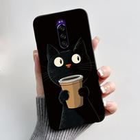 Casing For Sony Xperia 1 XZ4 Phone Case Aesthetic Luxury Cute Cool Boys Girls Black Matte Soft Silicone Case Protect Back Cover Sony Xperia 1 black