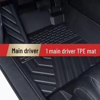 26 Naujo Modelio TPE Automobilio Grindų Kilimėliai Toyota RAV4 - Ekologiški, Atsparūs Dilimui, Pilnas Dengimas 2020-2024 RAV4 Hybrid