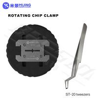 MIJING 360° Rotary Fixture tools kit for Mobile Phones Motherboard IC Chip Clamping PCB Board Repair Rework Soldering Holder Set