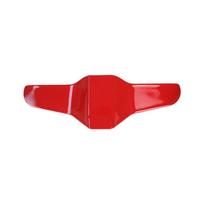 For CFMOTO 675SR SR-R 675 Competitive Modification of Lower Lip Motorcycle Deflector Cover Decorative Fixed Wing Accessories raudona